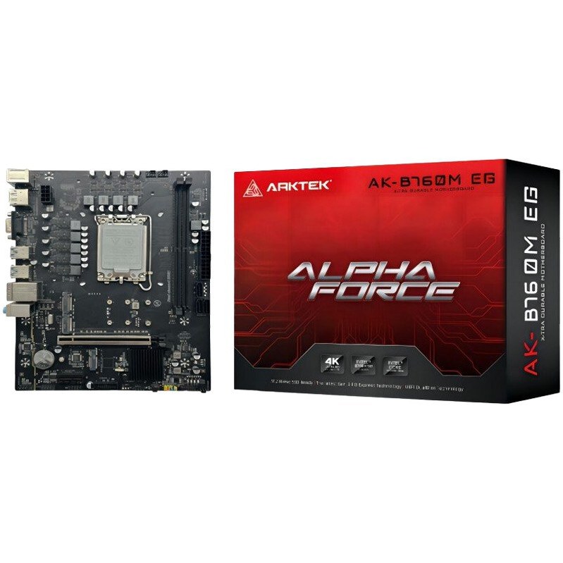 مادربرد آرک تک AK-B760M EG سوکت LGA 1700 حافظه DDR5